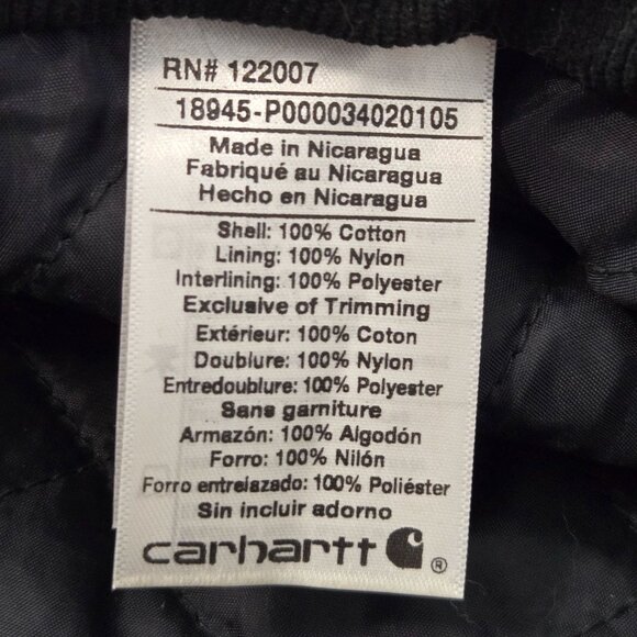 Carhartt Dog Chore Coat Size XL Tan Canvas Duck Jacket Winter - Picture 5 of 8